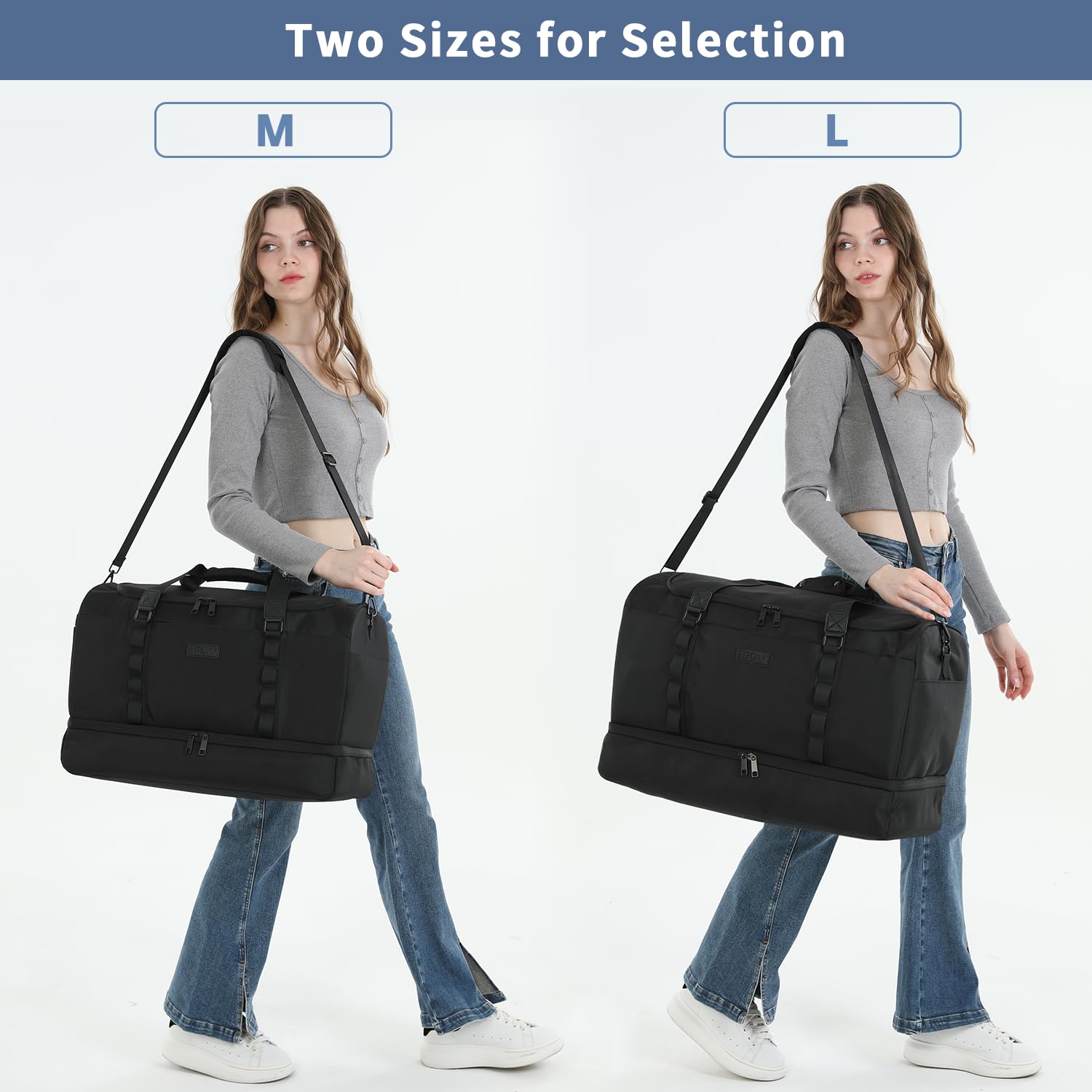 Foto 4 pulgar | Bolsa De Deporte Etronik Para Hombre Y Mujer Con Compartimento Para Zapatos Etronik, 55 L - Venta Internacional.