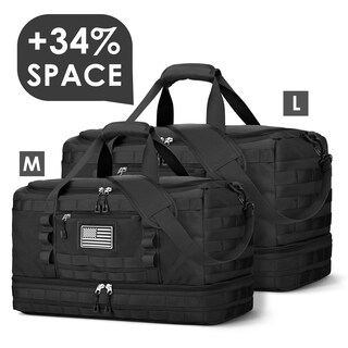 Foto 2 | Bolsa De Viaje Etronik Tactical Duffle & Weekender Para Hombre, Color Negro - Venta Internacional.