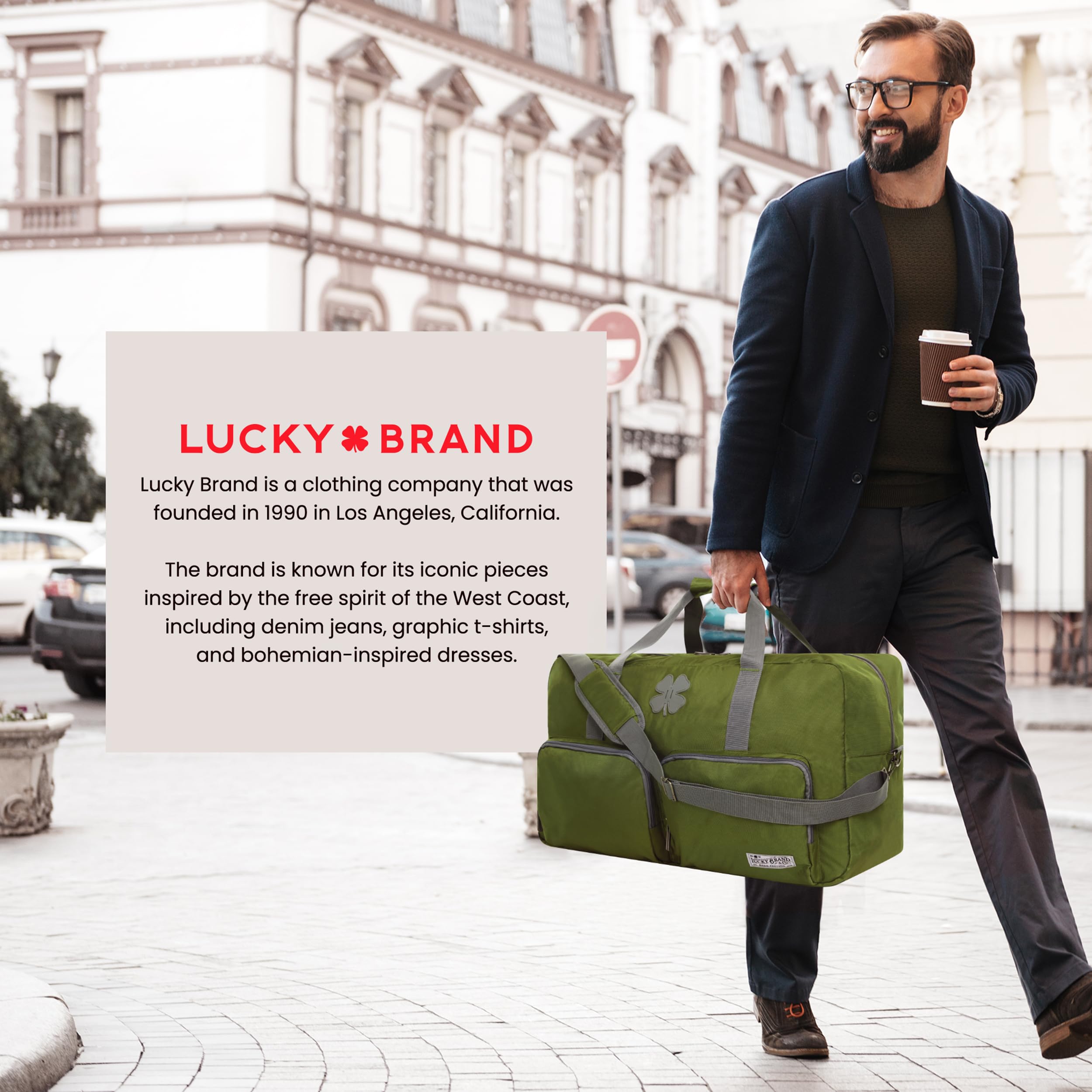 Foto 7 pulgar | Bolsa De Deporte Lucky Travel, 115 L, Plegable, Color Verde Loden - Venta Internacional.