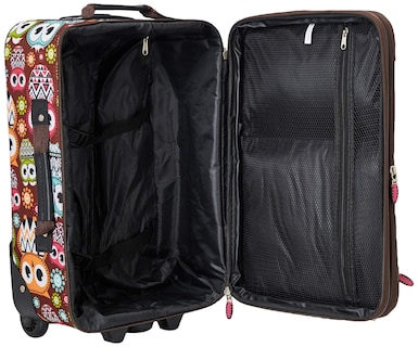 Foto 5 | Set De Equipaje Rockland Fashion Softside Con Forma De Búho Vertical Y Expandible - Venta Internacional.