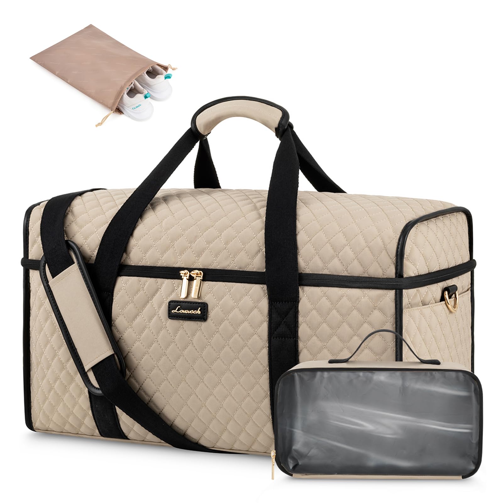Foto 1 | Bolsa De Viaje Lovevook Weekender Para Mujer, Juego De 3 Piezas - Venta Internacional.