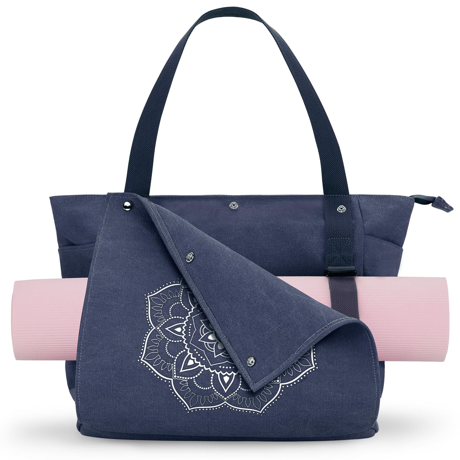Foto 2 pulgar | Bolsa Para Esterilla De Yoga Gonex Para Yoga Y Gimnasio Con Múltiples Bolsillos, Azul - Venta Internacional.
