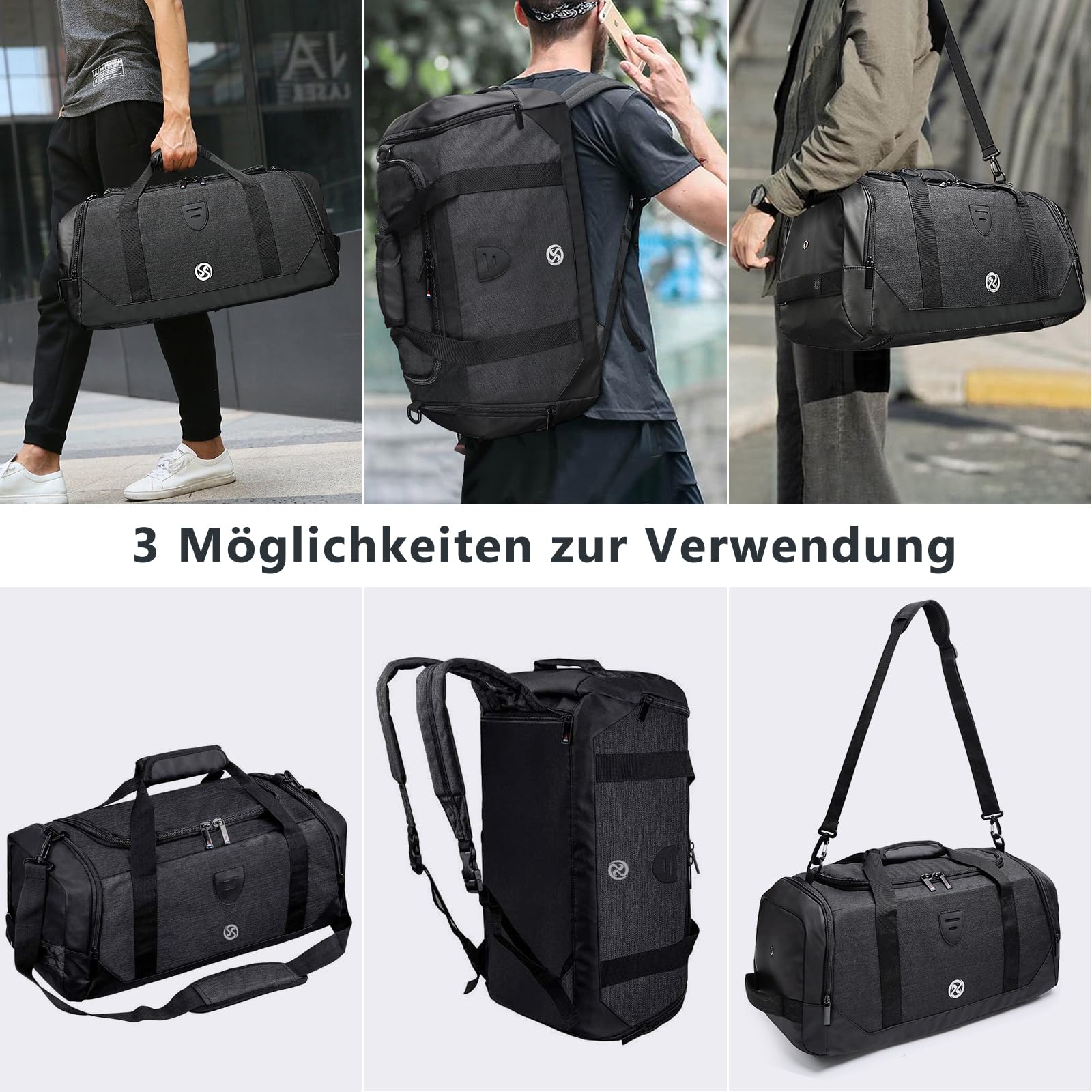 Foto 6 pulgar | Mochila Deportiva Cico Rider, Impermeable, 40 L, Negra - Venta Internacional.