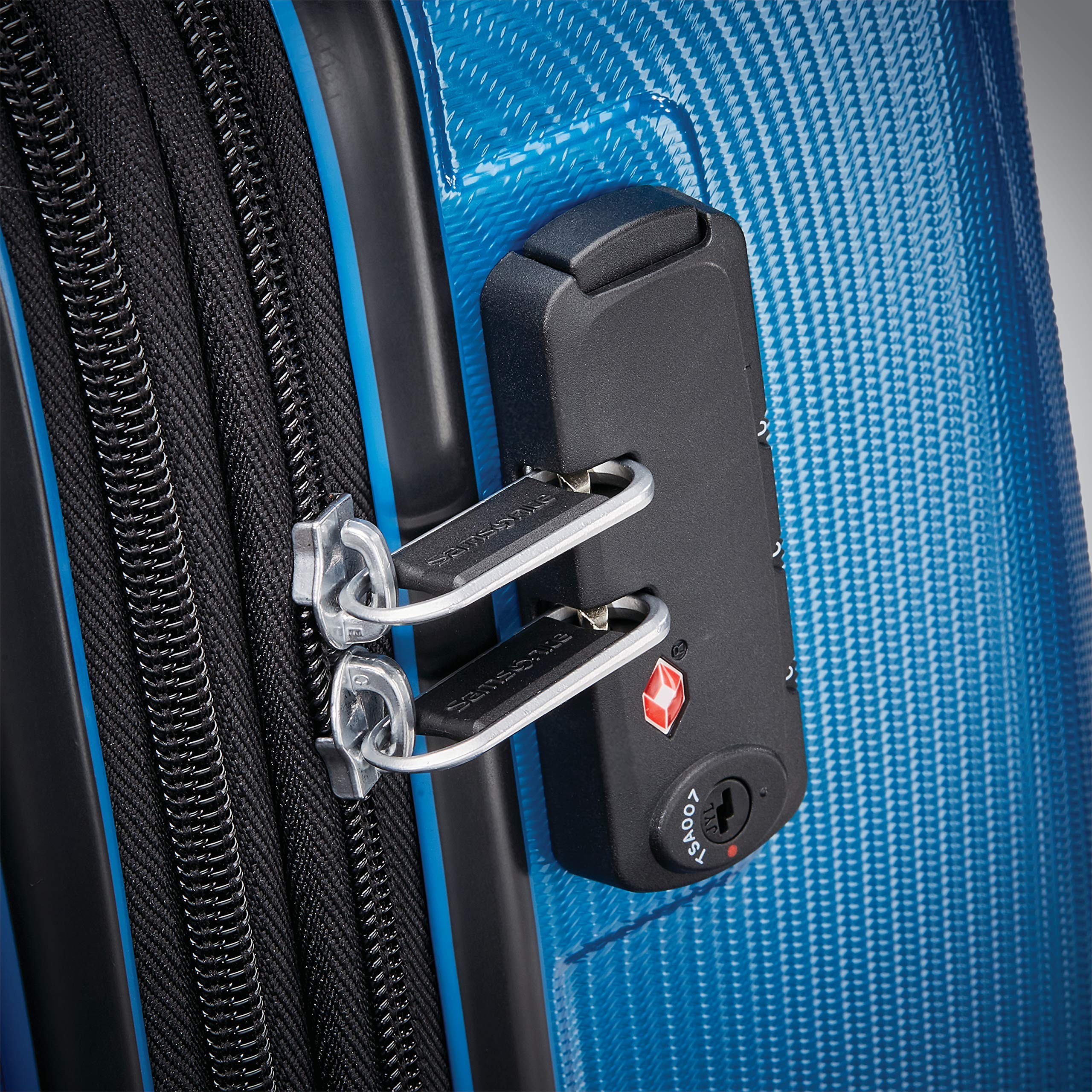 Foto 8 pulgar | Equipaje De Mano Duro Samsonite Winfield 3 Dlx, 20 Pulgadas, Azul - Venta Internacional.