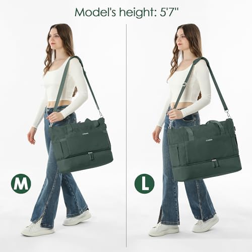 Foto 4 pulgar | Bolsa De Gimnasio Etronik Para Mujer Con Puerto De Carga Usb, Color Verde Oscuro - Venta Internacional.