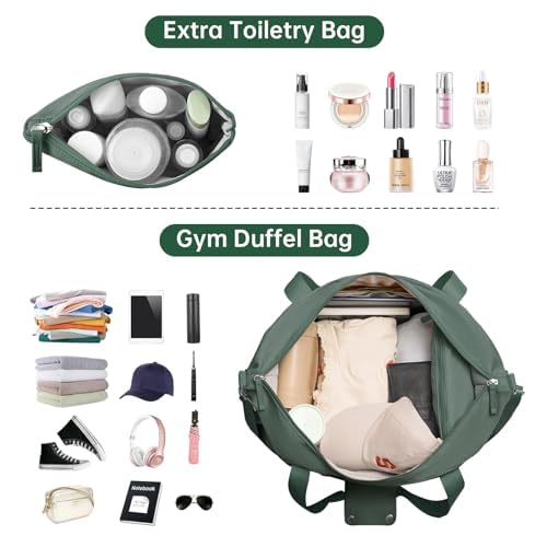 Foto 8 pulgar | Bolsa De Gimnasio Etronik Para Mujer Con Puerto De Carga Usb, Color Verde Oscuro - Venta Internacional.