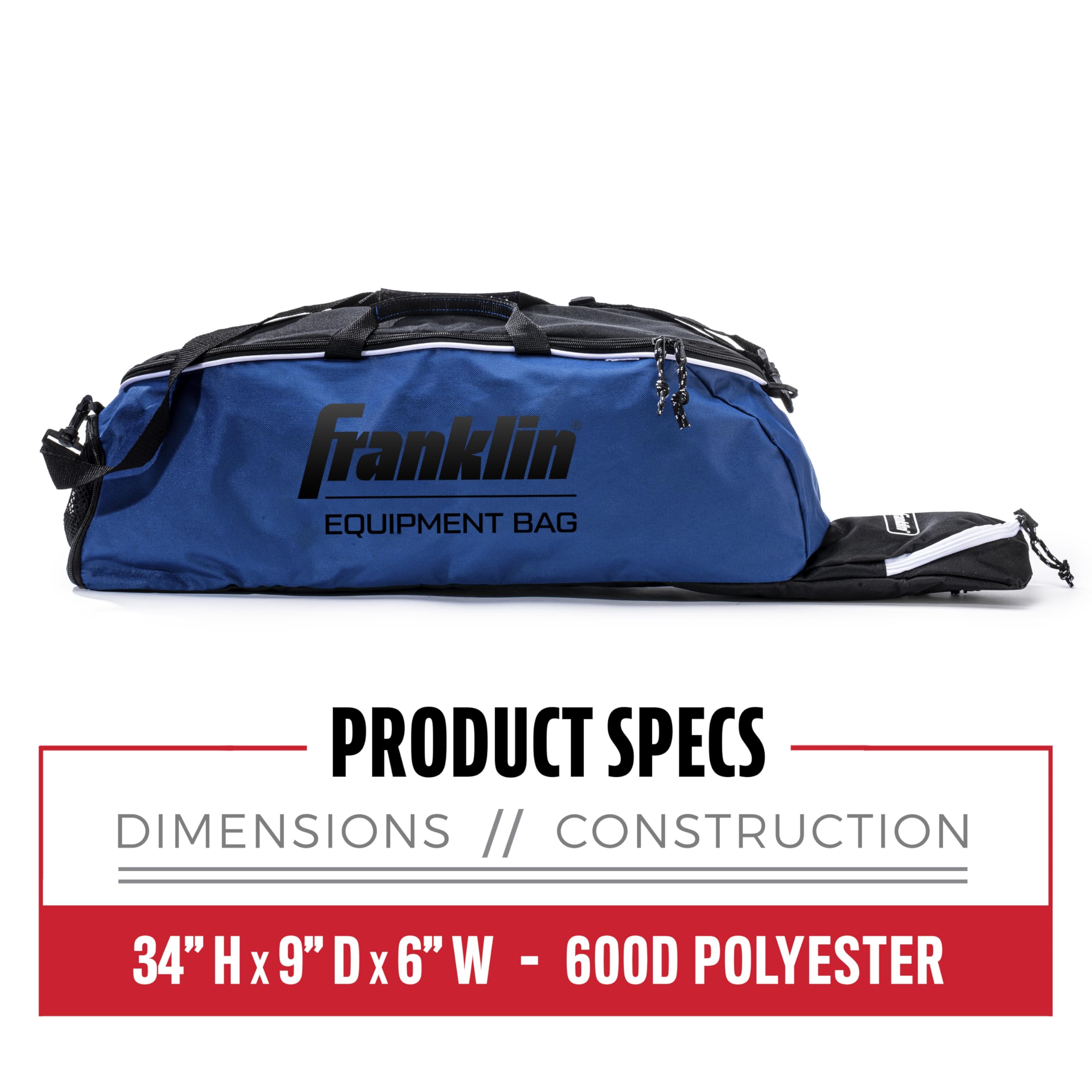 Foto 7 pulgar | Bate Bag Franklin Sports Youth Baseball + Softbol Azul Marino - Venta Internacional.
