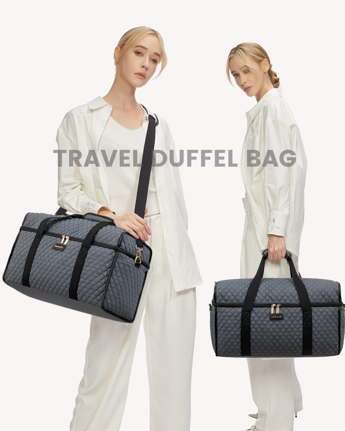 Foto 6 pulgar | Bolsa De Viaje Lovevook Weekender Para Mujer, Juego De 3 Piezas - Venta Internacional.