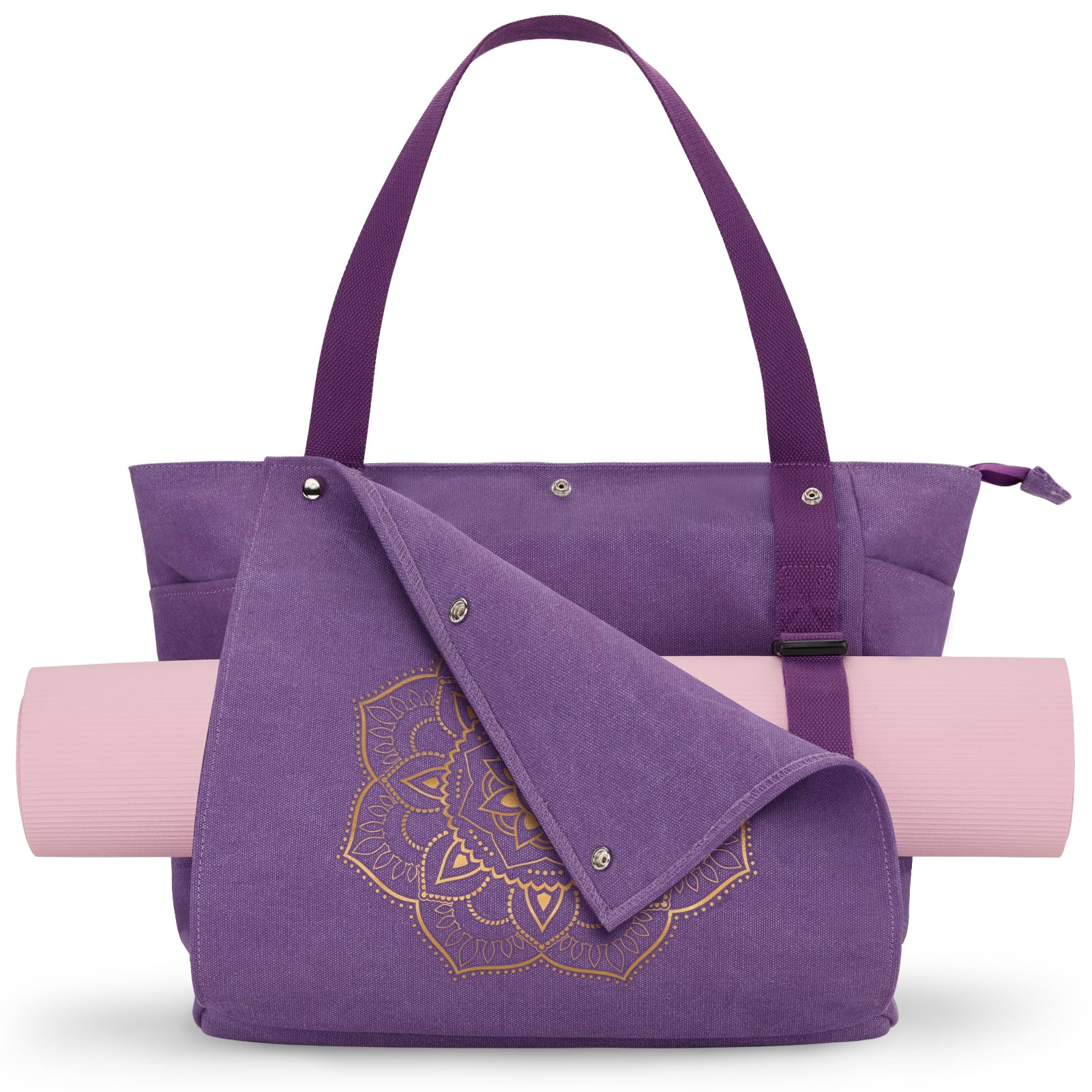 Foto 2 pulgar | Bolsa Para Esterilla De Yoga Gonex, Bolsa De Lona Morada - Venta Internacional.