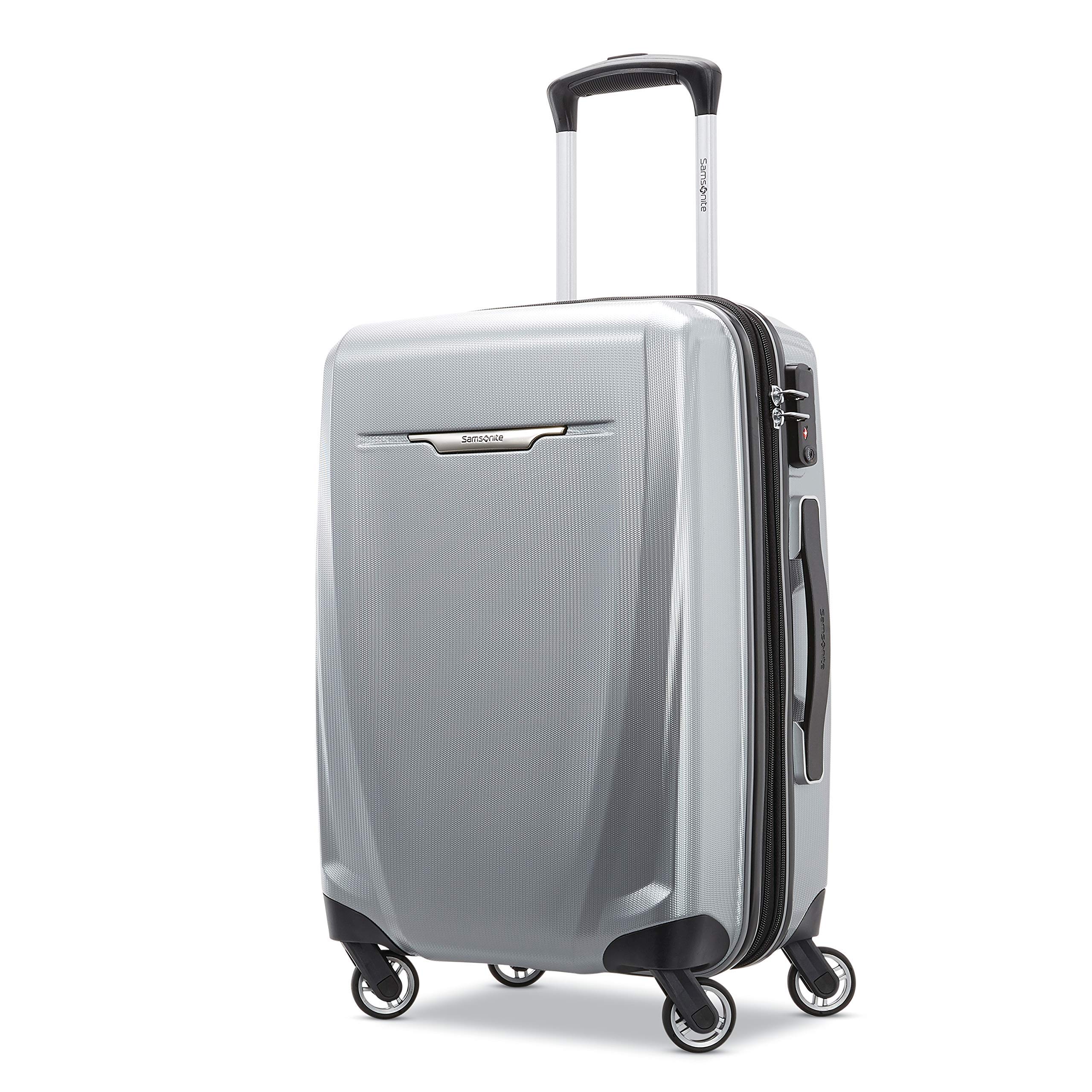 Foto 2 pulgar | Equipaje De Mano Duro Samsonite Winfield 3 Dlx De 20 Pulgadas, Plateado - Venta Internacional.