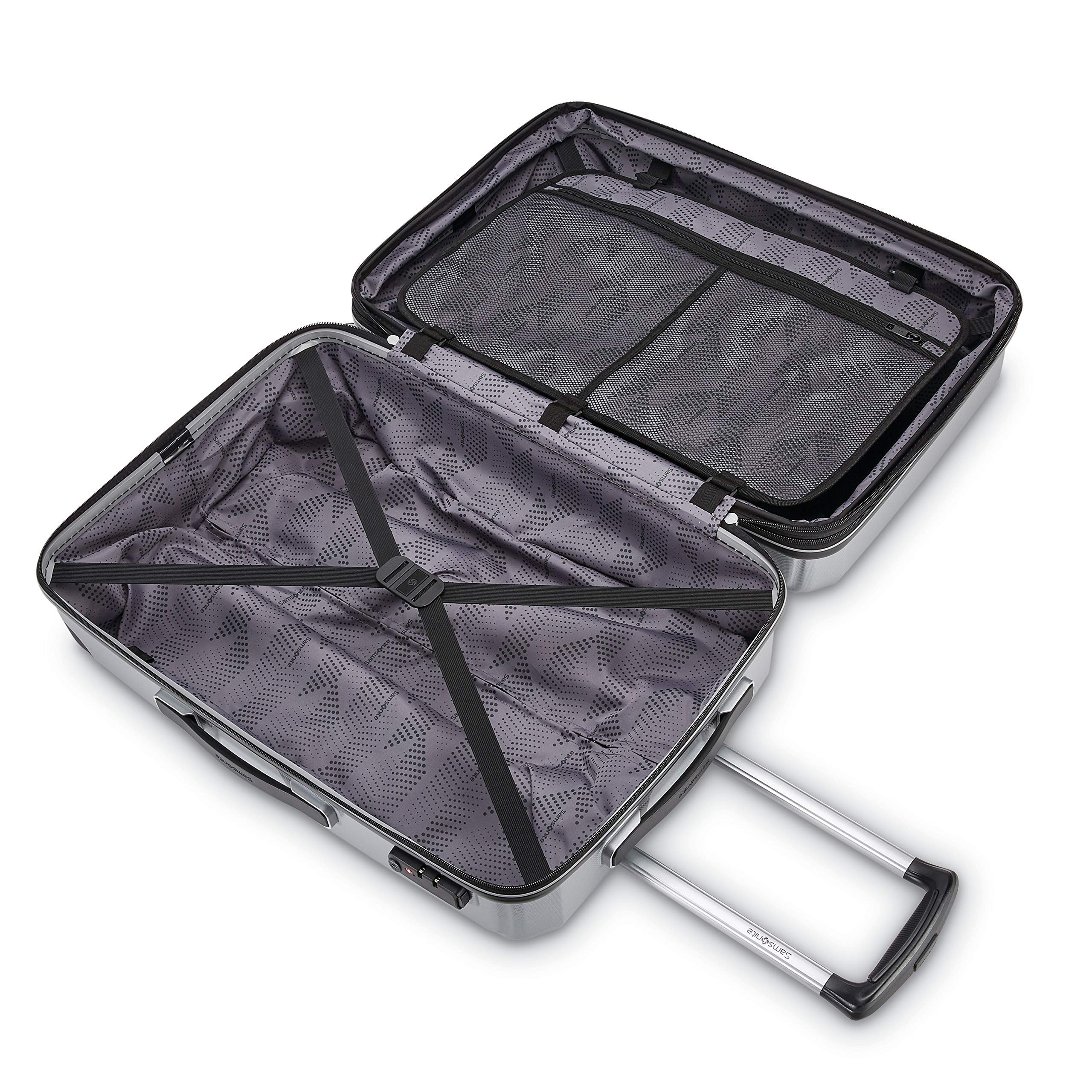 Foto 4 pulgar | Equipaje De Mano Duro Samsonite Winfield 3 Dlx De 20 Pulgadas, Plateado - Venta Internacional.