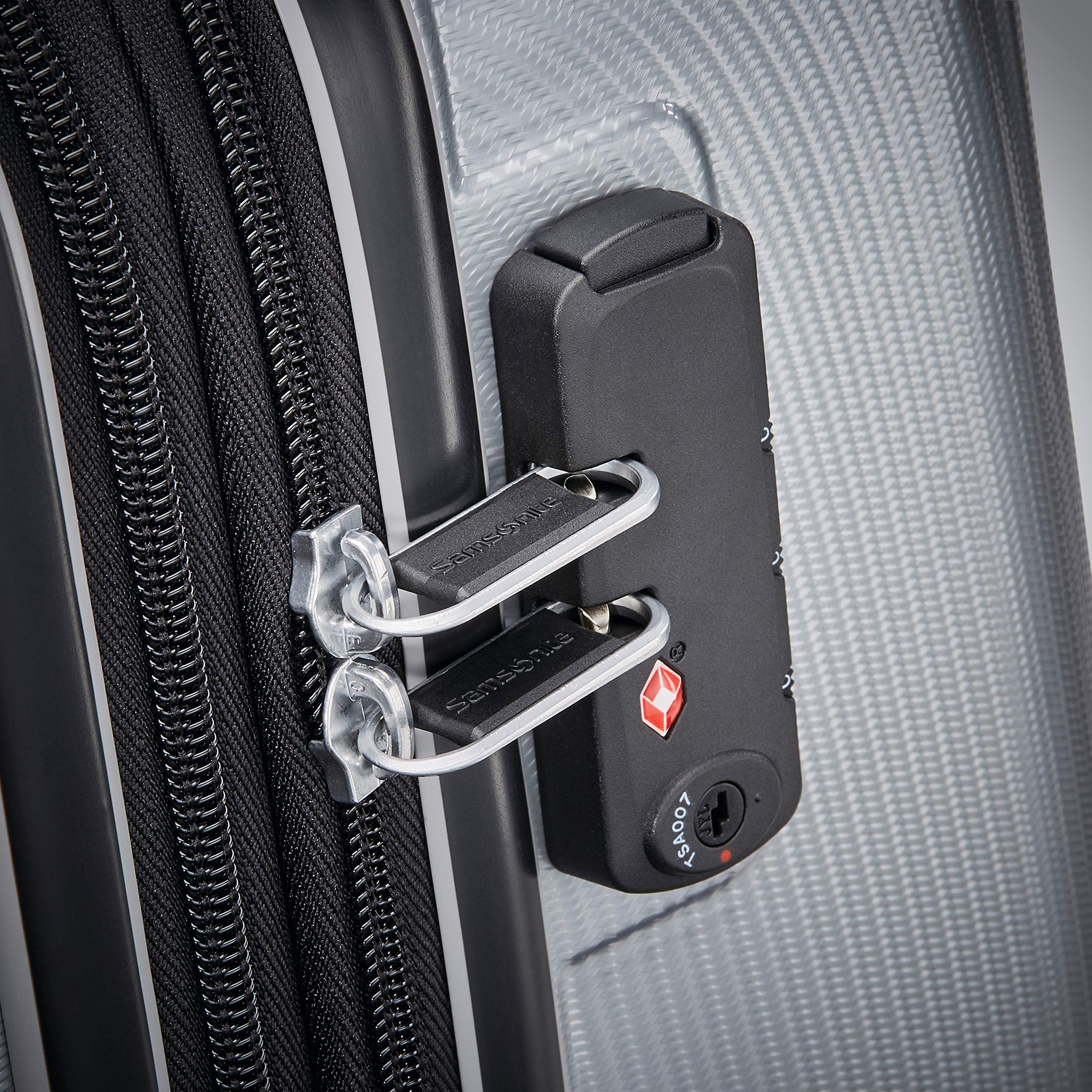 Foto 4 | Equipaje De Mano Duro Samsonite Winfield 3 Dlx De 20 Pulgadas, Plateado - Venta Internacional.