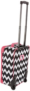 Foto 2 | Set De Equipaje Rockland Fashion Softside Upright Pink Chevron - Venta Internacional.