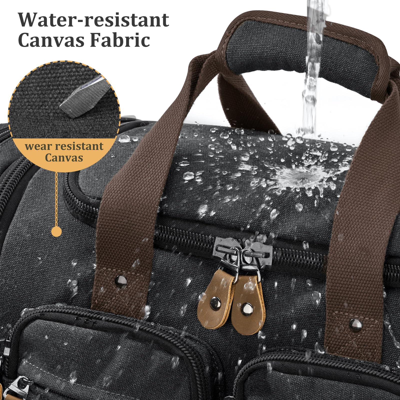 Foto 3 pulgar | Bolsa De Lona Gonex De Lona, 50 Litros, Resistente Al Agua Para Viajes - Venta Internacional.