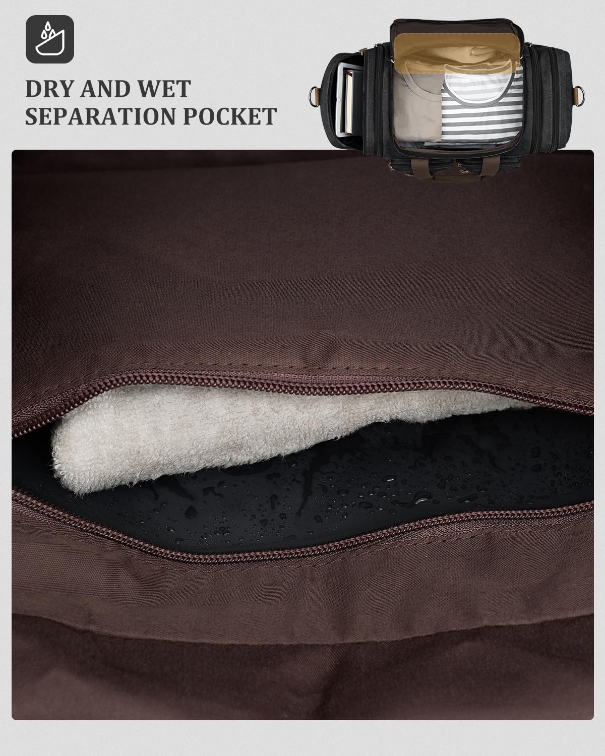 Foto 4 pulgar | Bolsa De Lona Gonex De Lona, 50 Litros, Resistente Al Agua Para Viajes - Venta Internacional.