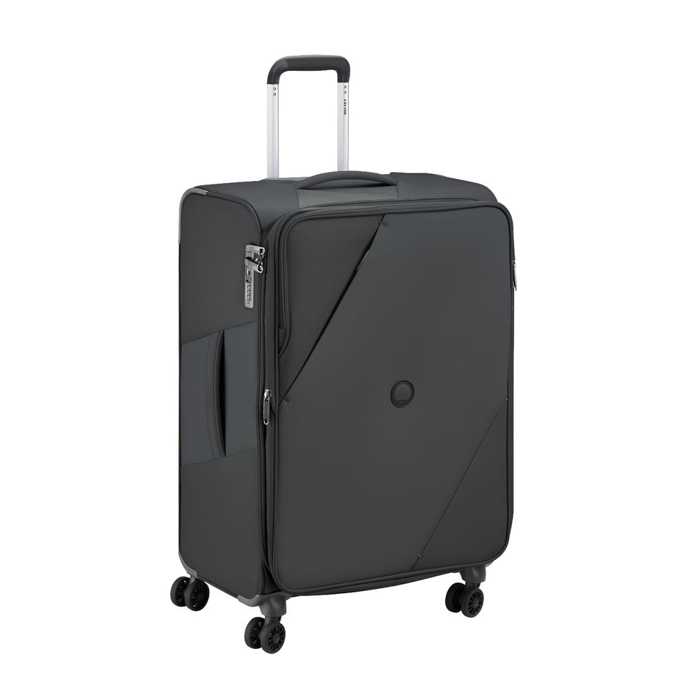 Delsey Paris Maleta De Tela Para Viaje 24'' Color Negra Negro