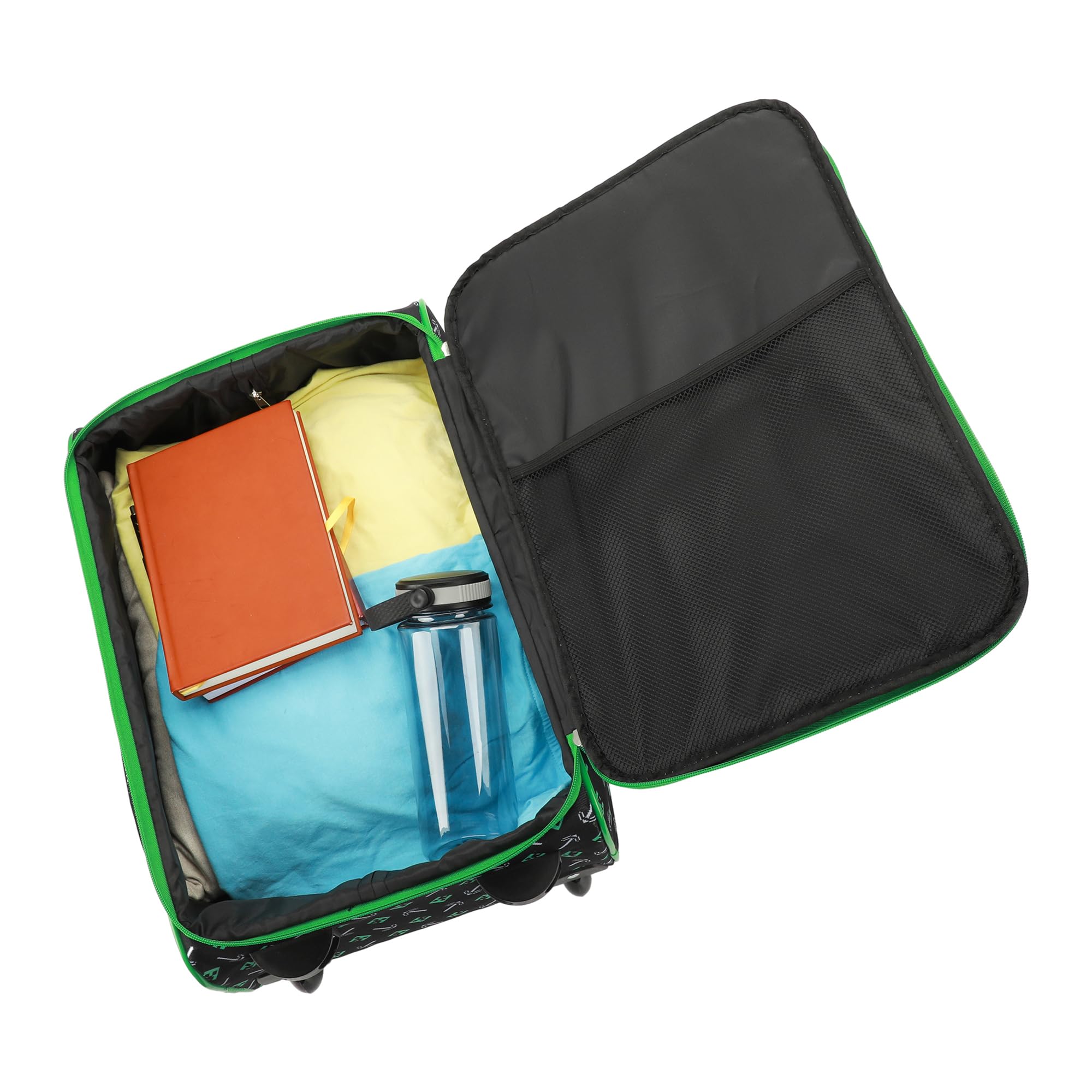 Foto 7 pulgar | Funda Piloto Bioworld Minecraft Creeper Tnt Negra 45 Cm - Venta Internacional.