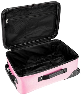 Foto 5 | Juego De Equipaje Rockland Fashion Softside Upright, Rosa, 2 Piezas - Venta Internacional.