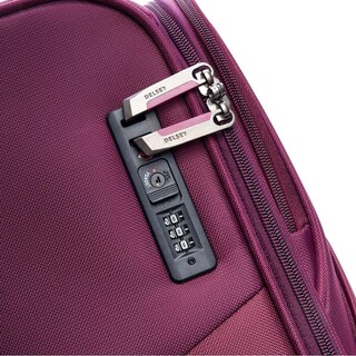 Foto 5 | Delsey Paris Maleta De Tela Para Viaje Expandible 24'' Color Purpura Purpura