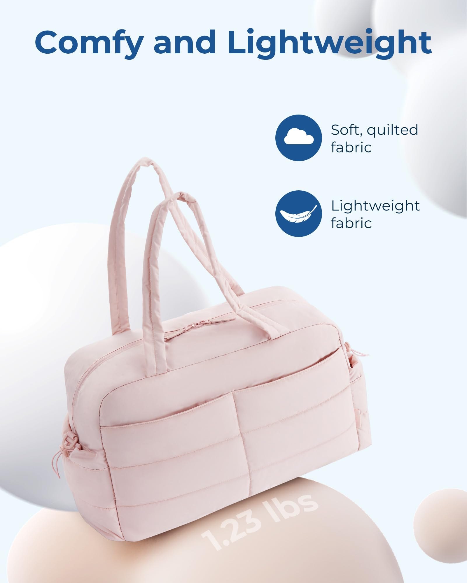 Foto 5 pulgar | Bolsa De Viaje Acolchada Bagsmart Travel 31 L Para Mujer, Color Negro - Venta Internacional.