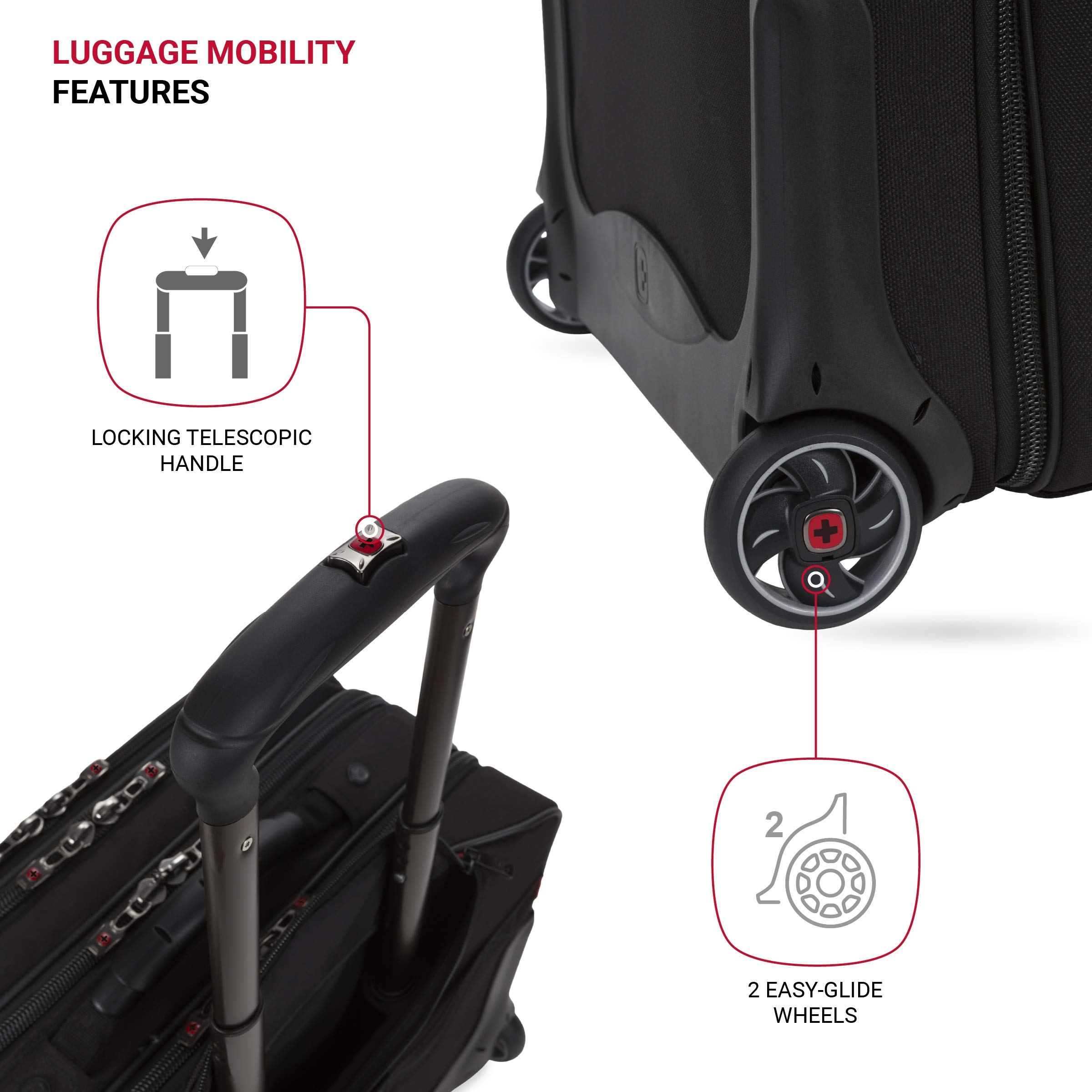 Foto 3 pulgar | Luggage Wenger Patriot Ii Para Portátil De 15,6 Pulgadas, Color Negro - Venta Internacional.