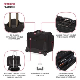 Foto 4 | Luggage Wenger Patriot Ii Para Portátil De 15,6 Pulgadas, Color Negro - Venta Internacional.