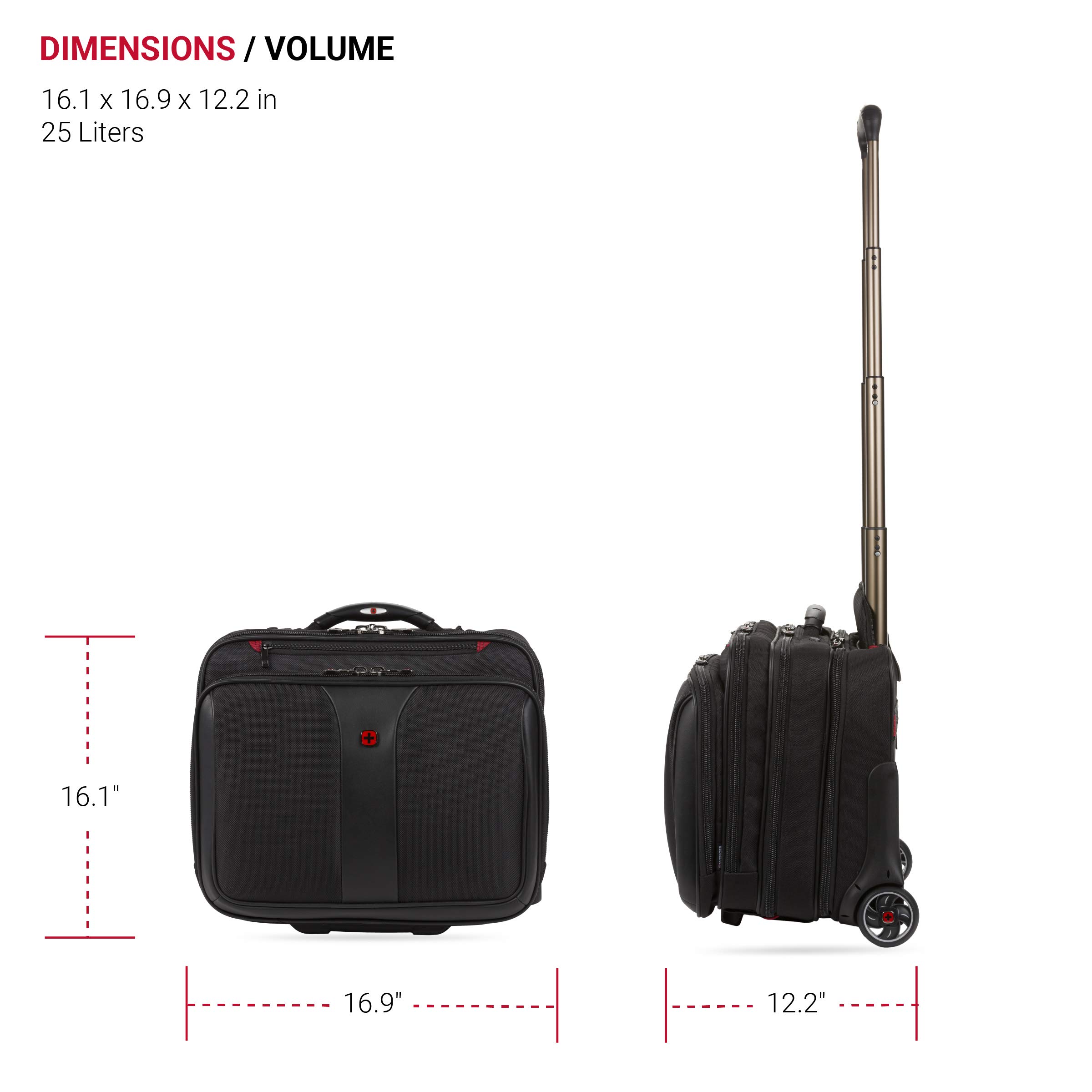 Foto 5 | Luggage Wenger Patriot Ii Para Portátil De 15,6 Pulgadas, Color Negro - Venta Internacional.