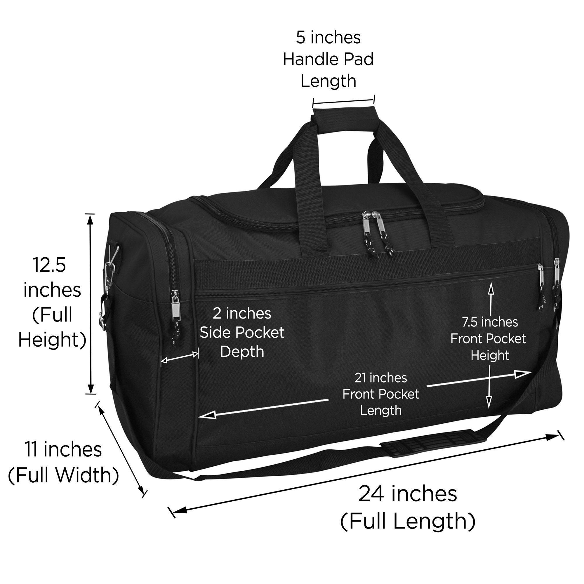 Foto 7 pulgar | Bolsa De Viaje Dalix Vacation Travel 25 L Extra Grande Negra - Venta Internacional.