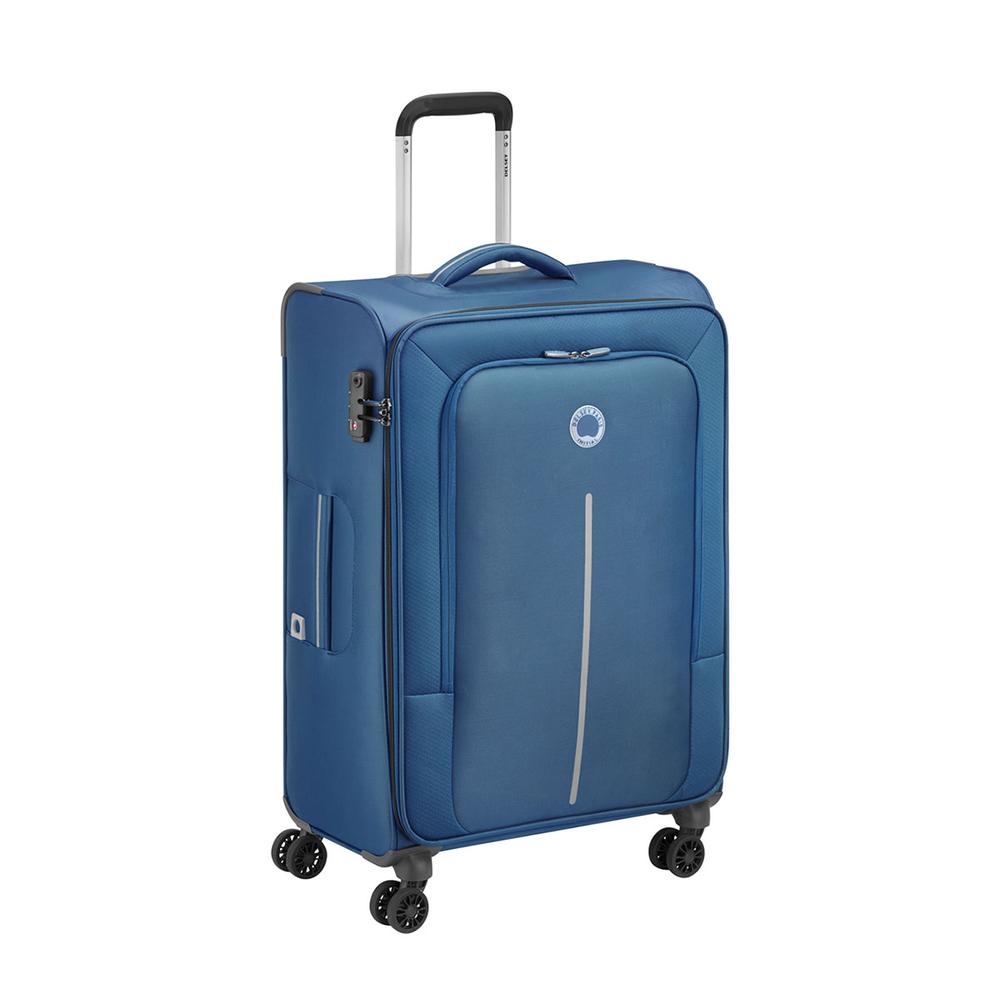 Foto 1 | Delsey Paris Maleta De Tela Para Viaje 24'' Color Azul Multicolor