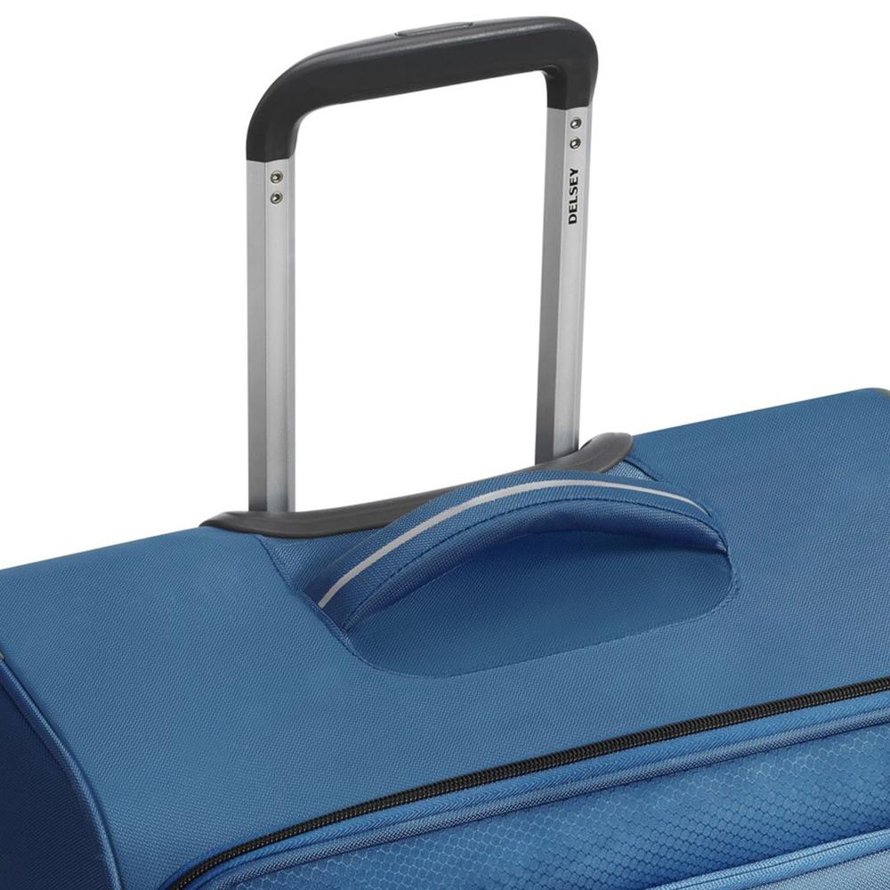 Foto 4 pulgar | Delsey Paris Maleta De Tela Para Viaje 24'' Color Azul Multicolor