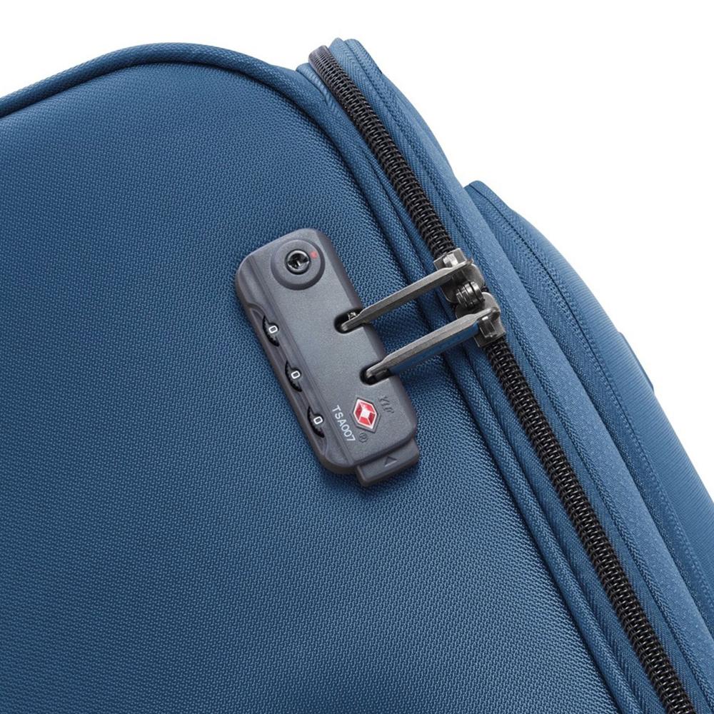 Foto 6 pulgar | Delsey Paris Maleta De Tela Para Viaje 24'' Color Azul Multicolor