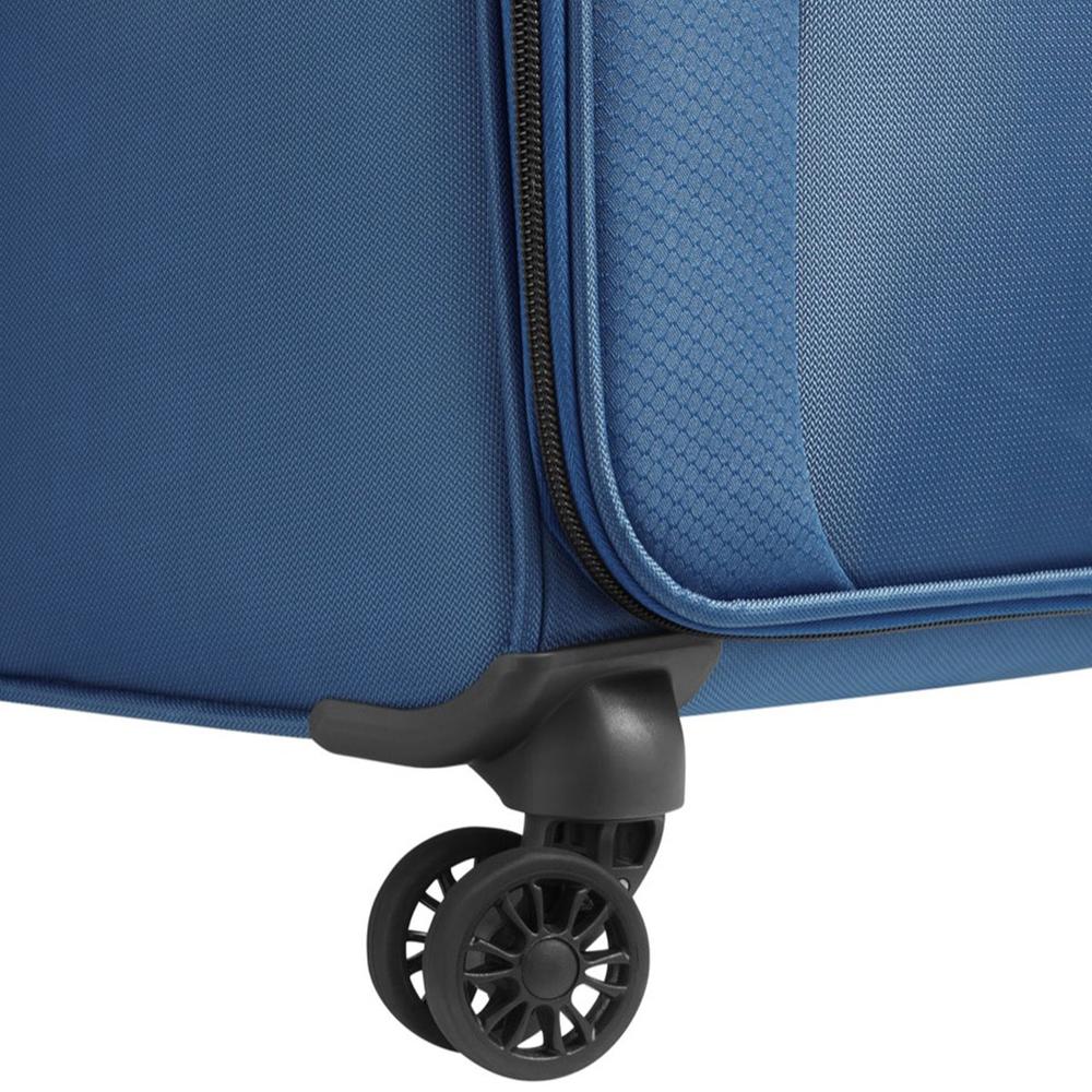 Foto 6 | Delsey Paris Maleta De Tela Para Viaje 24'' Color Azul Multicolor