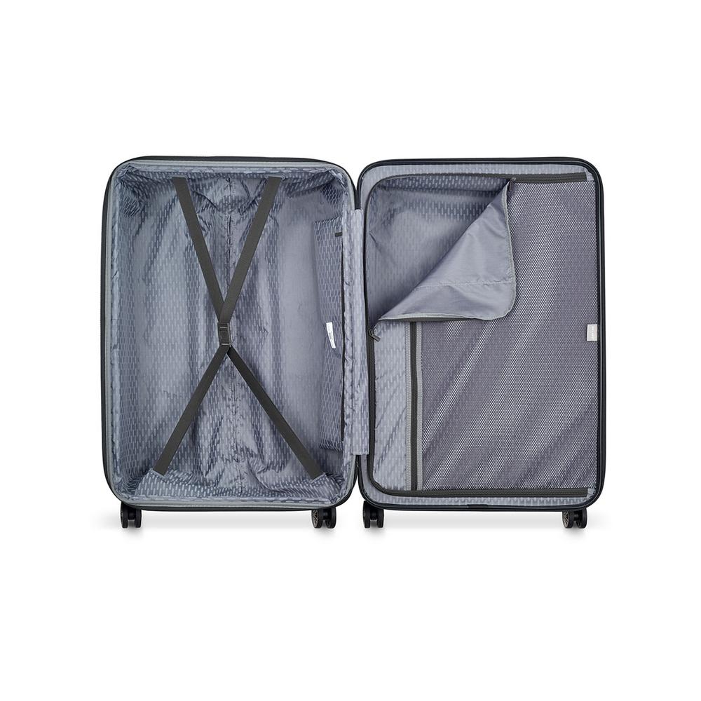 Foto 4 pulgar | Delsey Paris Maleta De Viaje Rígida Expandible 28'' Color Negro Azul
