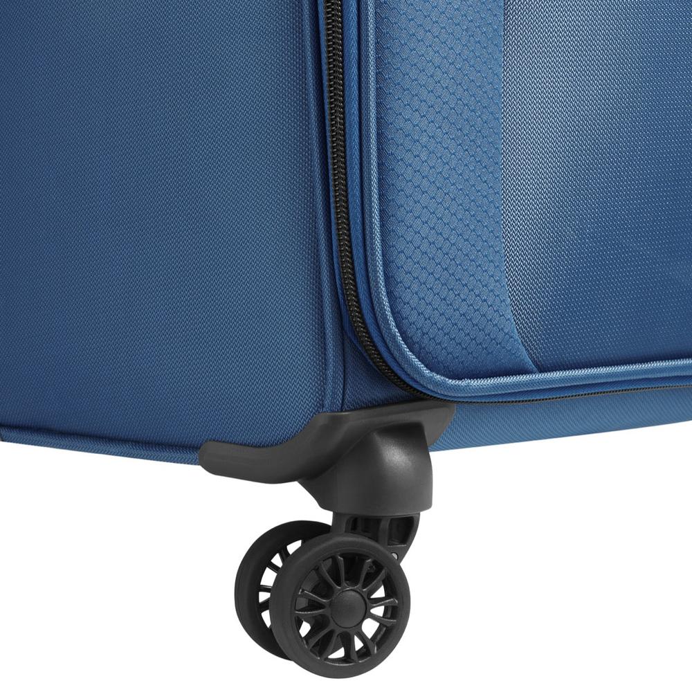 Foto 5 | Delsey Paris Maleta De Tela Para Viaje 28'' Color Azul Azul