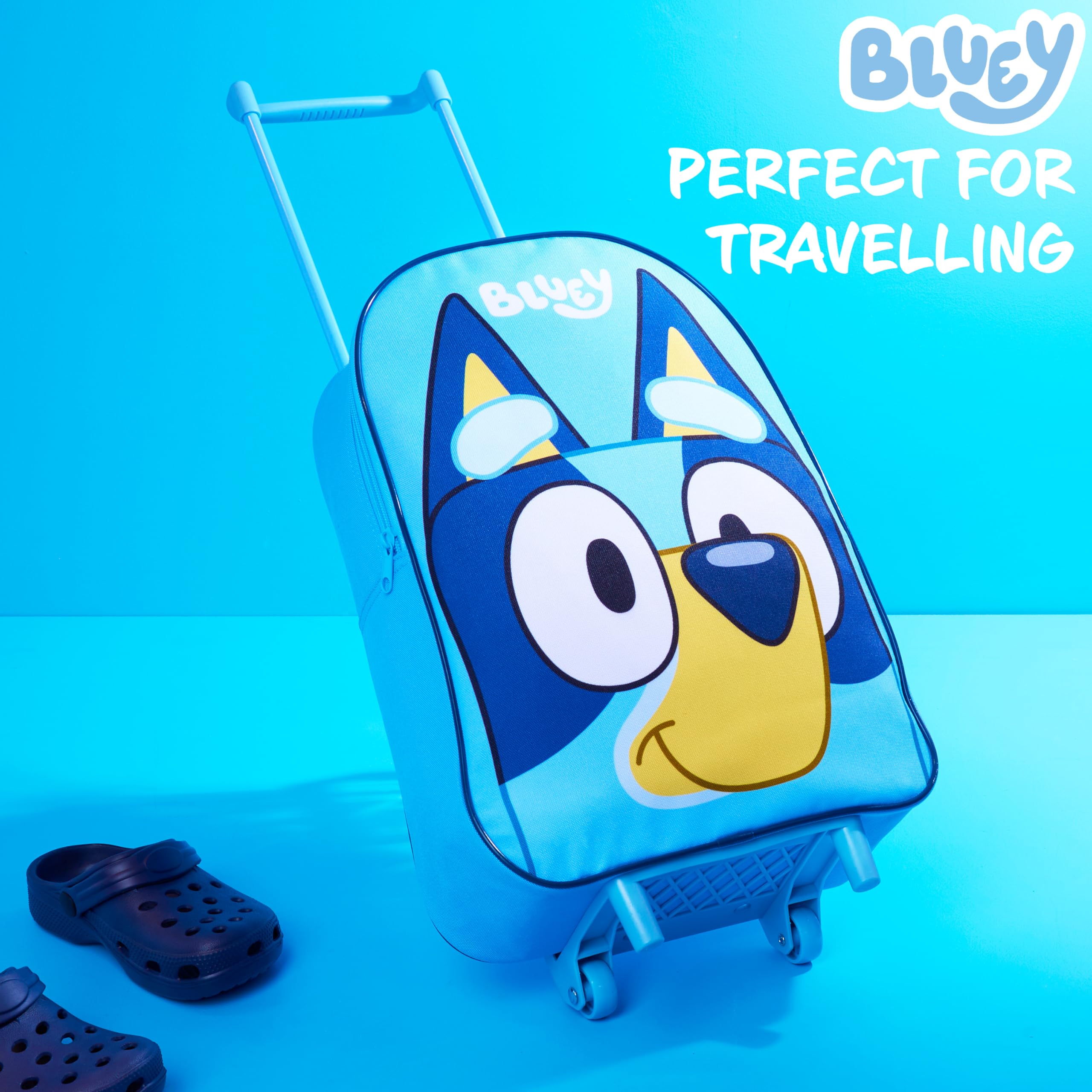 Foto 3 pulgar | Maleta De Equipaje Bluey, Plegable, 39 X 27 Cm, 2 Ruedas - Venta Internacional.