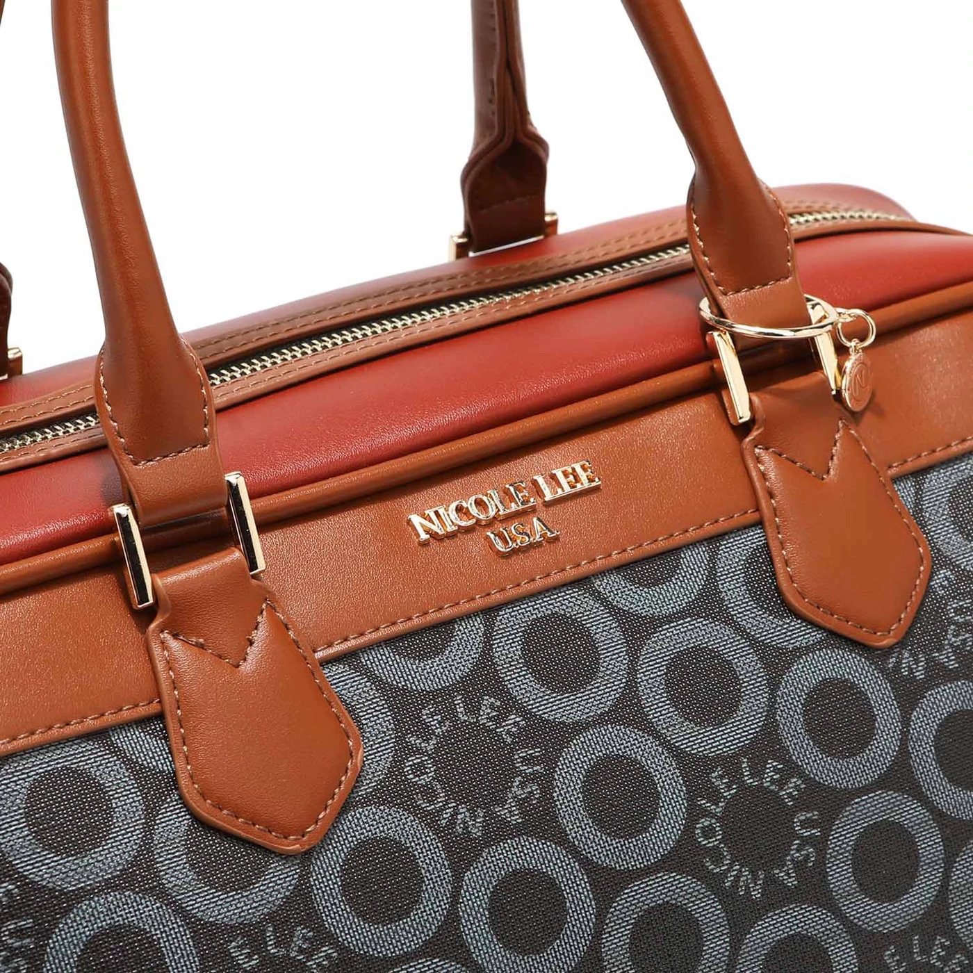 Foto 6 pulgar | Bolso De Viaje “swall World Black” Nicole Lee