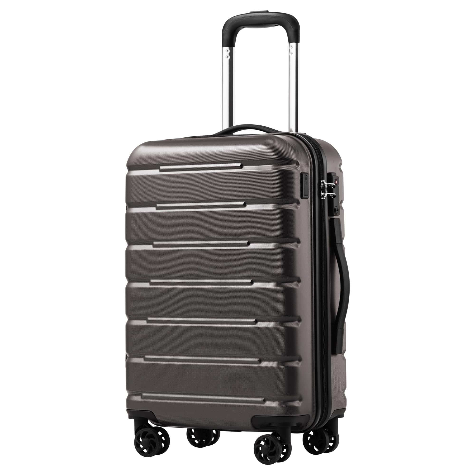 Foto 1 | Luggage Coolife Carry-on Spinner Tsa Lock, Puerto Usb De 28 Pulgadas, Gris - Venta Internacional.
