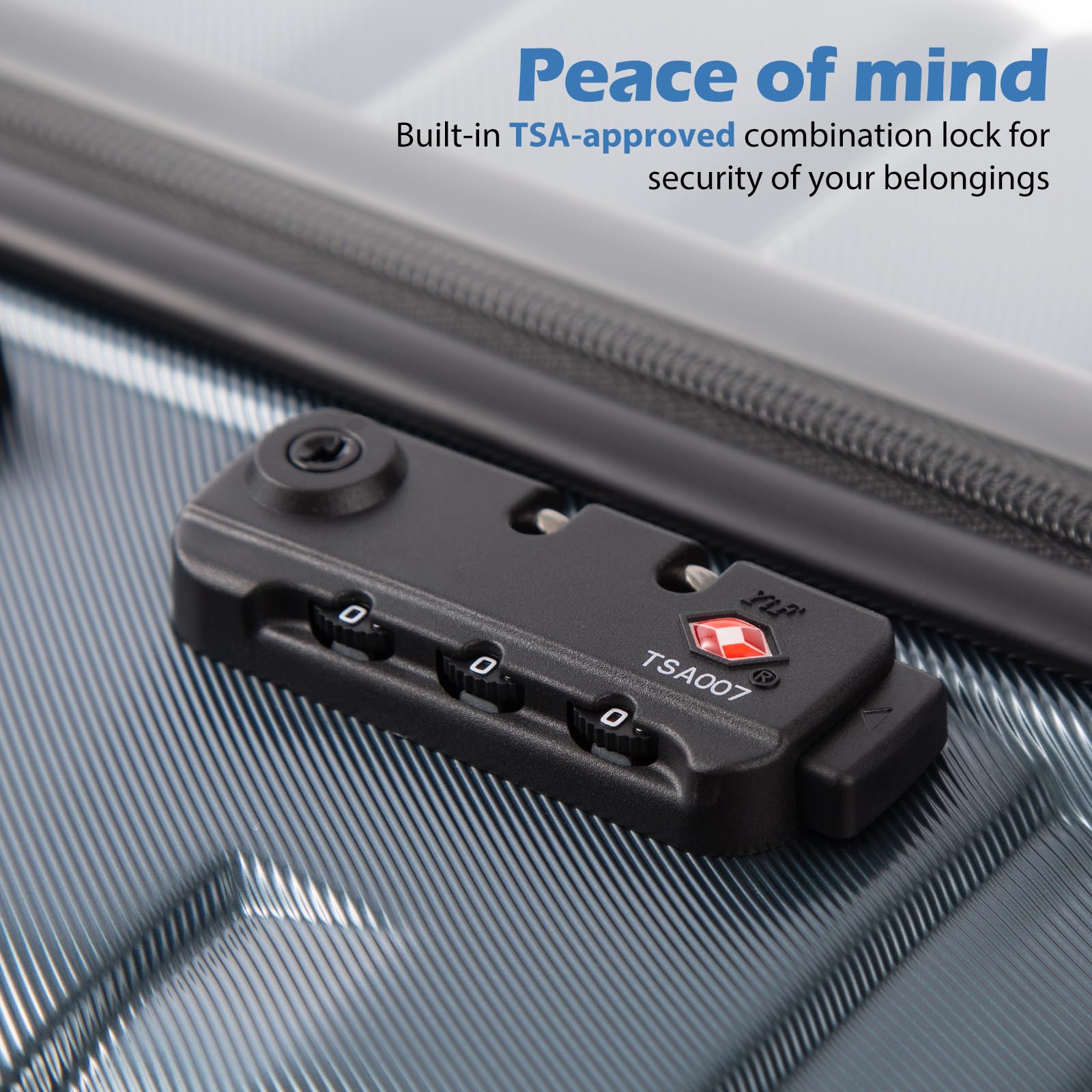 Foto 4 pulgar | Maleta De Equipaje Coolife Carry On Hardside Pc+abs Spinner - Venta Internacional.