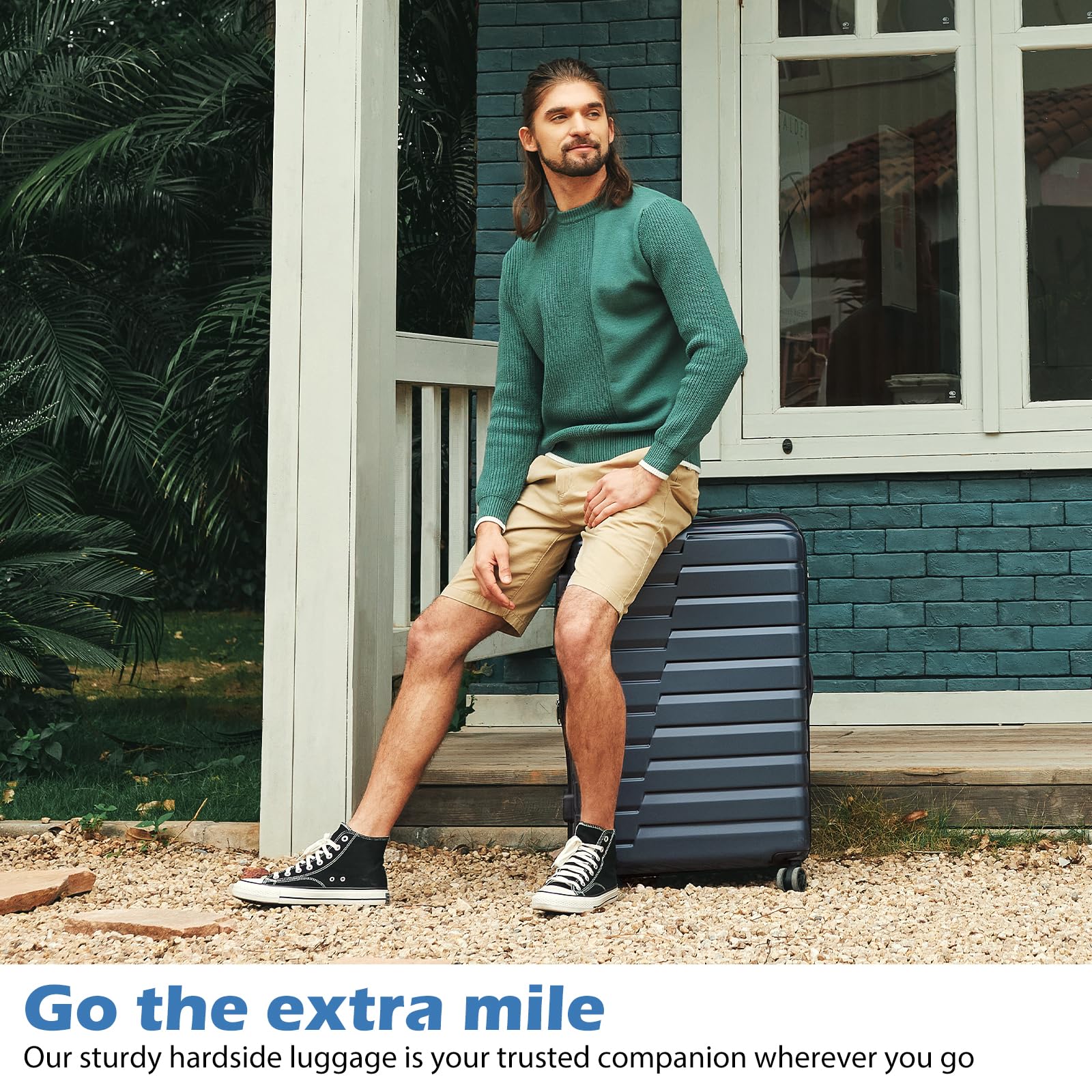 Foto 7 pulgar | Maleta De Equipaje Coolife Carry On Hardside Pc+abs Spinner - Venta Internacional.
