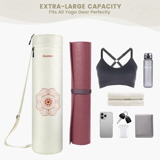 Foto 5 | Bolsa Para Esterilla De Yoga Gonex Con Cierre Completo Y Bolsillo Húmedo Para Mujeres Y Hombres - Venta Internacional.
