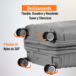 Foto 5 | Magma Life Maleta De Viaje 10 Kg Celestial Carry On, Cierre Expandible Mayor Capacidad, Candado Tsa, Pp Alta Tecnologia