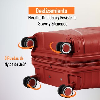 Foto 5 | Magma Life Maleta De Viaje 10 Kg Celestial Carry On, Cierre Expandible Mayor Capacidad, Candado Tsa, Pp Alta Tecnologia