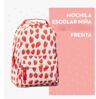 Foto 2 | Mochila Escolar Niña Dulce Fresita
