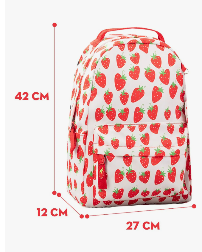 Foto 5 pulgar | Mochila Escolar Niña Dulce Fresita