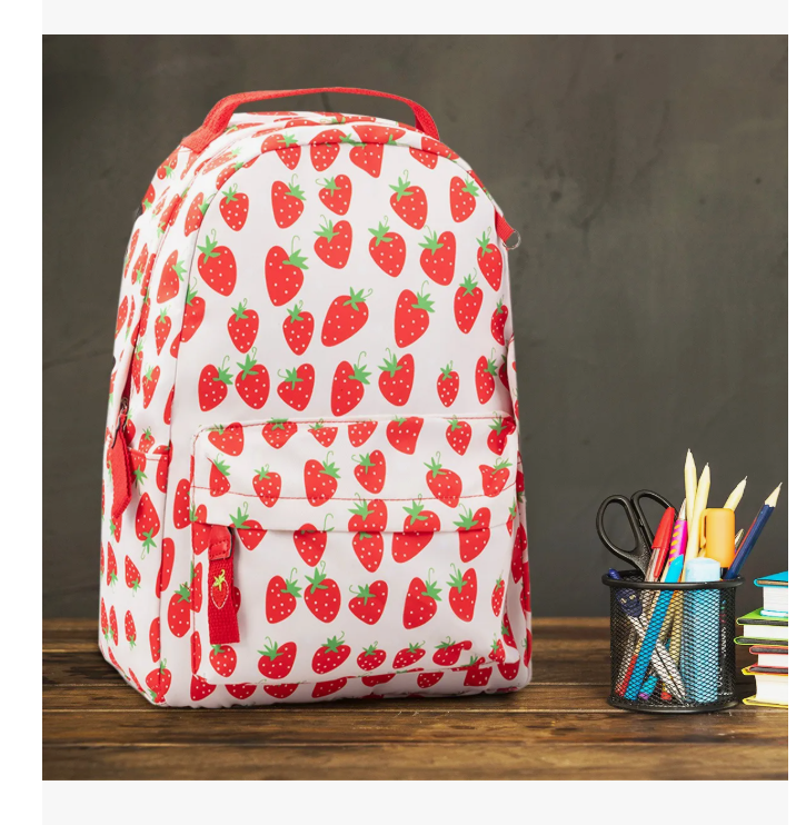 Foto 5 | Mochila Escolar Niña Dulce Fresita