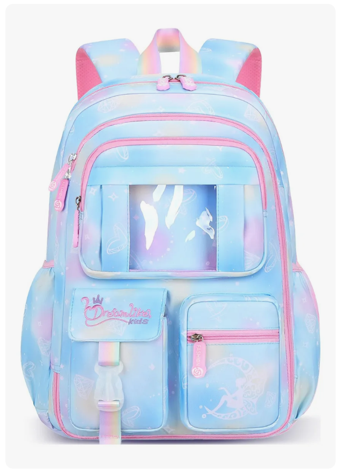 Foto 1 | Mochila Escolar Viaje Para Niñas De Primaria Segundaria, Mochila Backpack Espaciosa, Antirrobo, Impermeable,moc