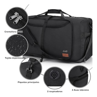 Foto 4 | Maleta de Mano Deportiva Lab.g Negro