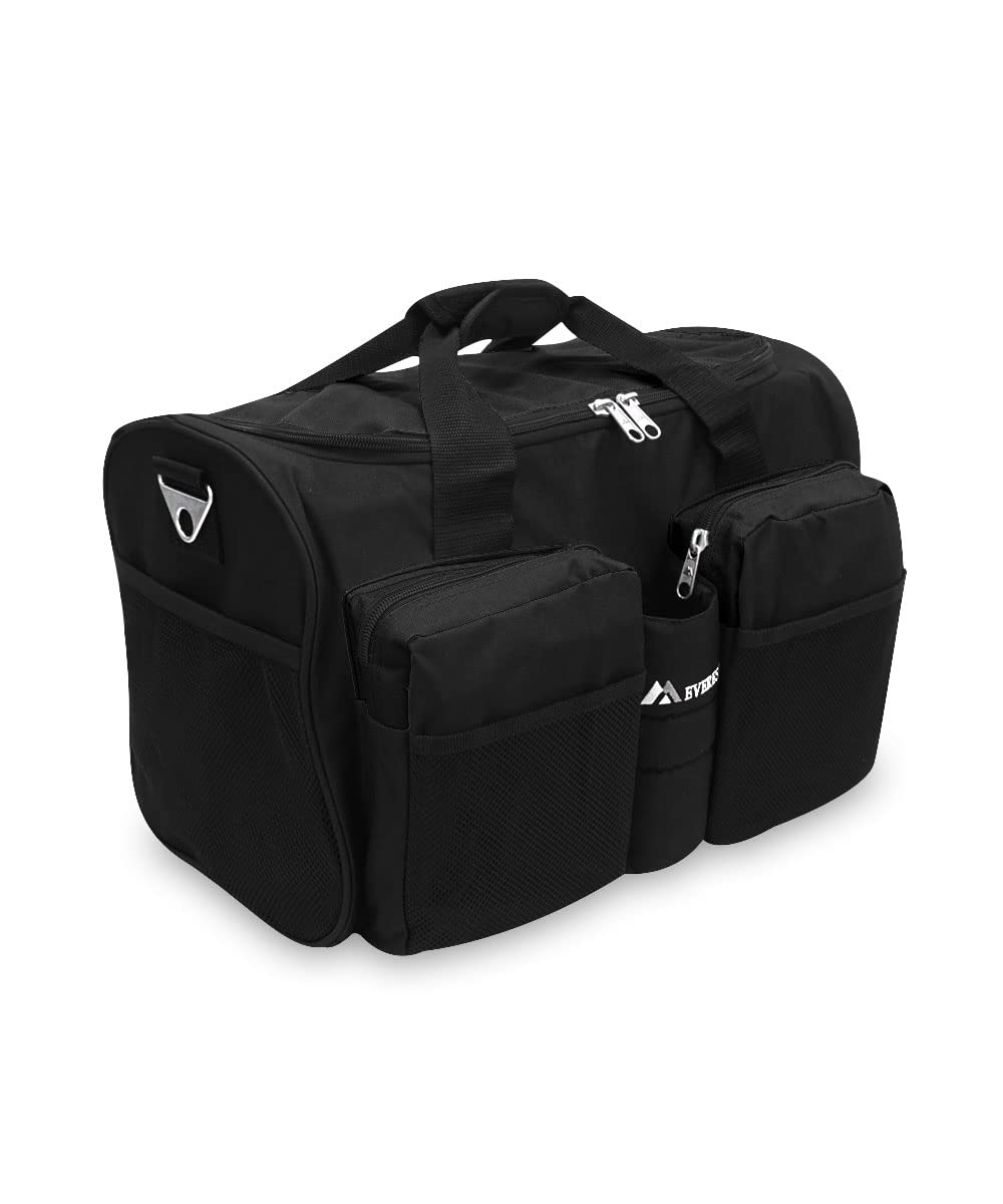 Foto 1 | Bolsa De Gimnasio Everest Con Bolsillo Húmedo 32l, Negra - Venta Internacional.