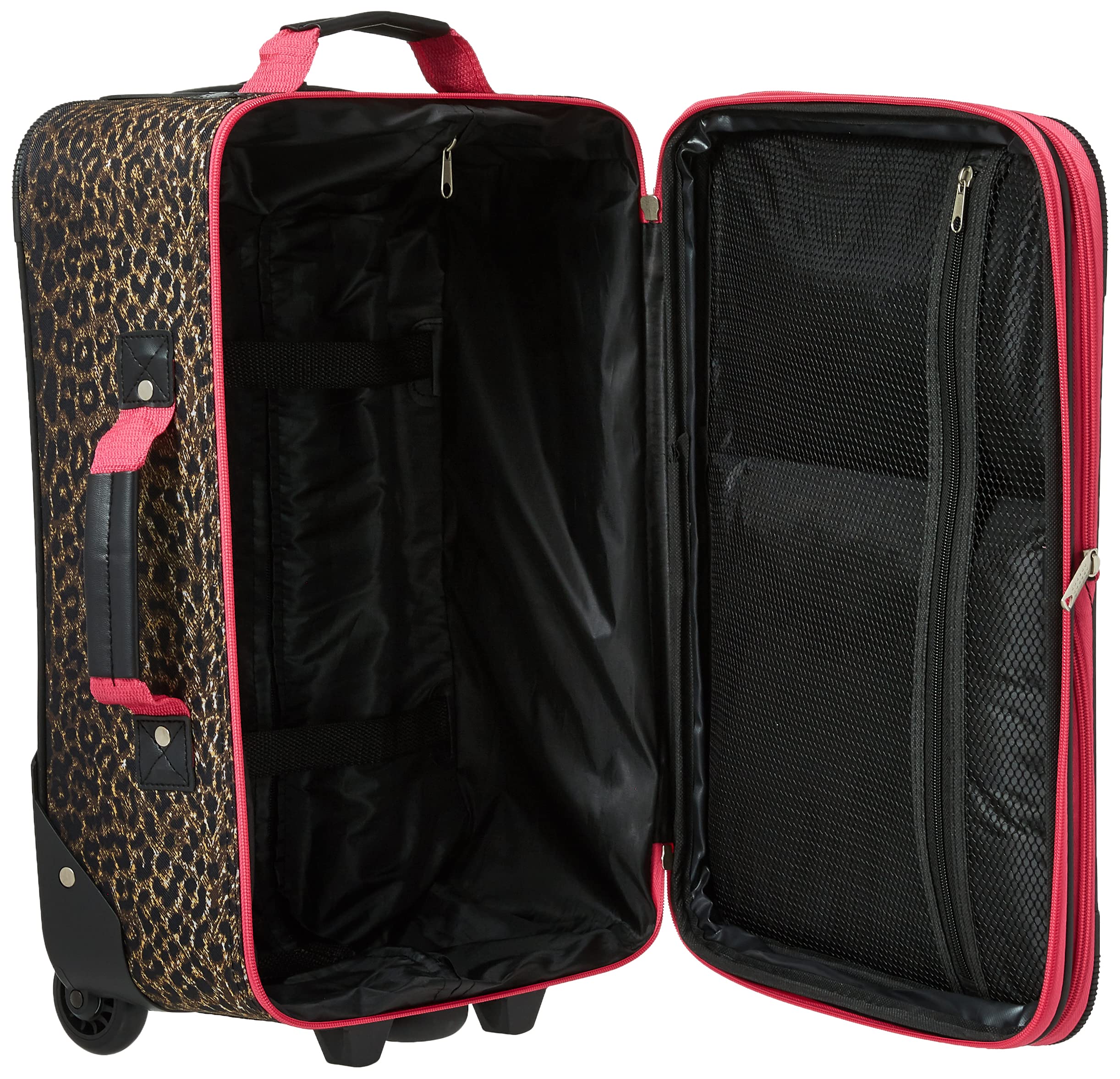 Foto 6 pulgar | Juego De Equipaje Rockland Fashion Softside Upright De 2 Piezas, Rosa - Venta Internacional.