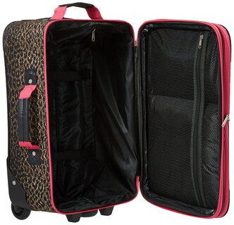 Foto 5 | Juego De Equipaje Rockland Fashion Softside Upright De 2 Piezas, Rosa - Venta Internacional.